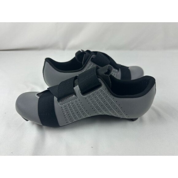 New Fizik Tempo Powerstrap R5 Reflective Grey Black EU 40.5 / 8 US Road Shoes - Picture 3 of 8